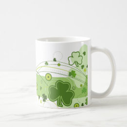 Mug Shamrock de la Saint Patrick - 11 oz