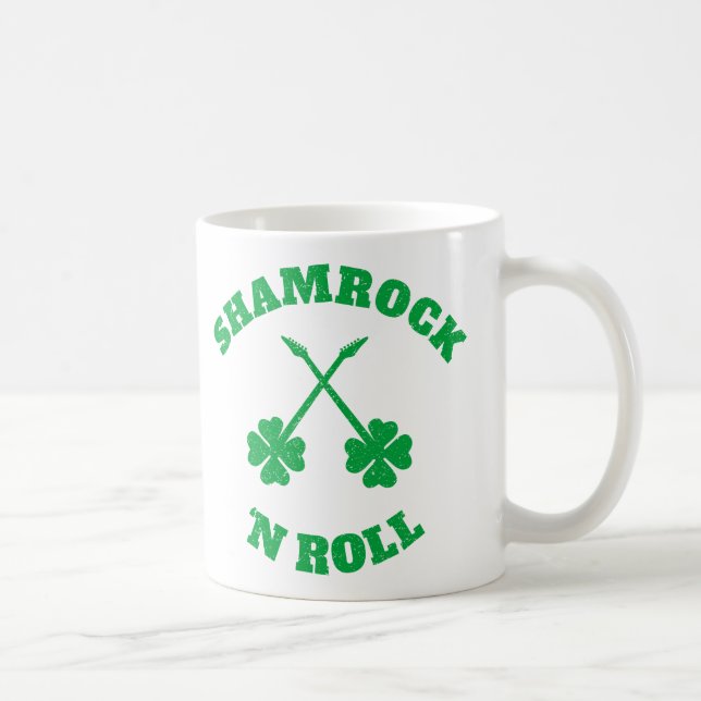 Mug Shamrock 'n Roll Grunge (Droite)