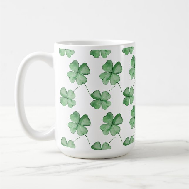 Mug shamrock pour la Saint Patrick (Gauche)