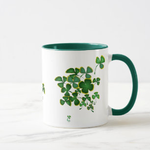 Mug shamrocks