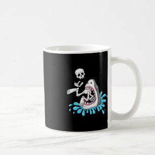 Mug Shark Mange Skeleton Fun Halloween Garçons Filles