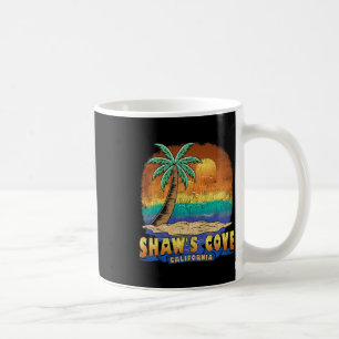 Mug Shaw's Cove California Vintage Souvenir en détress