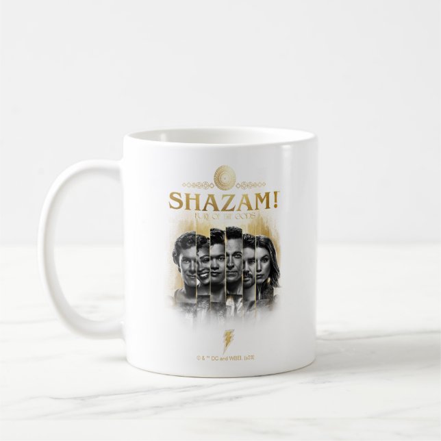 Mug SHAZAM ! Furie des dieux | Bars photo de caractère (Gauche)
