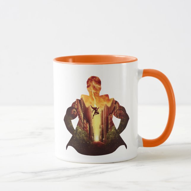 Mug SHAZAM ! | Shazam Sunset Silhouette (Droite)