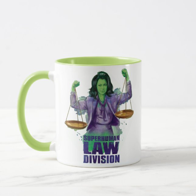 Mug She-Hulk Scales de la justice Division du droit su (Gauche)