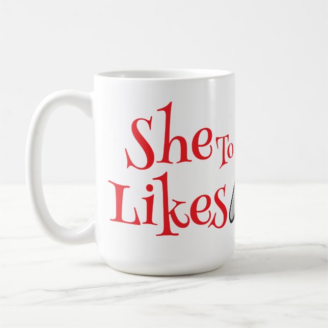 Mug She Likes To Spoon (Gauche)