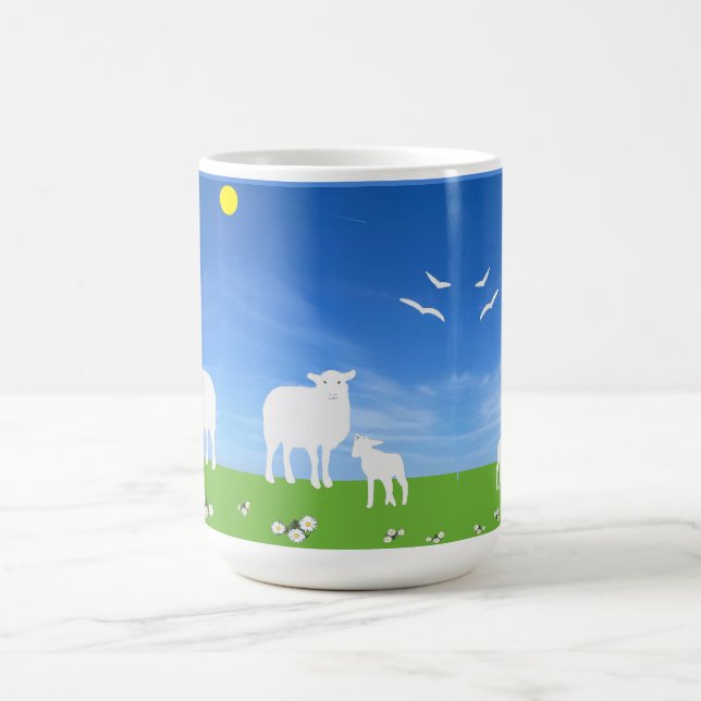 Mug Sheep and Lamb   (Centre)