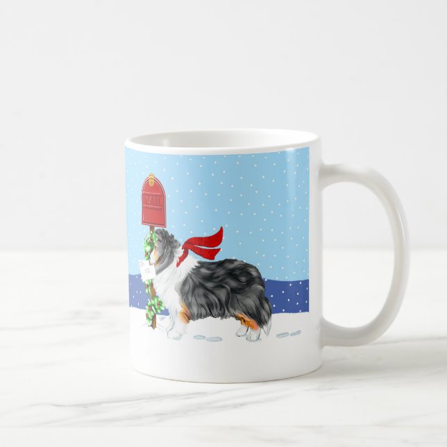 Mug Shelter Christmas Mail Tri Color (Droite)