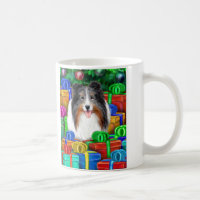 Shelter Noël Open Gifts Blue Merle