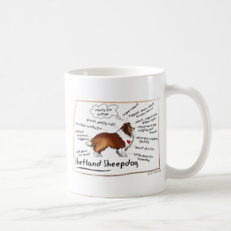 Mug Sheltie de sable