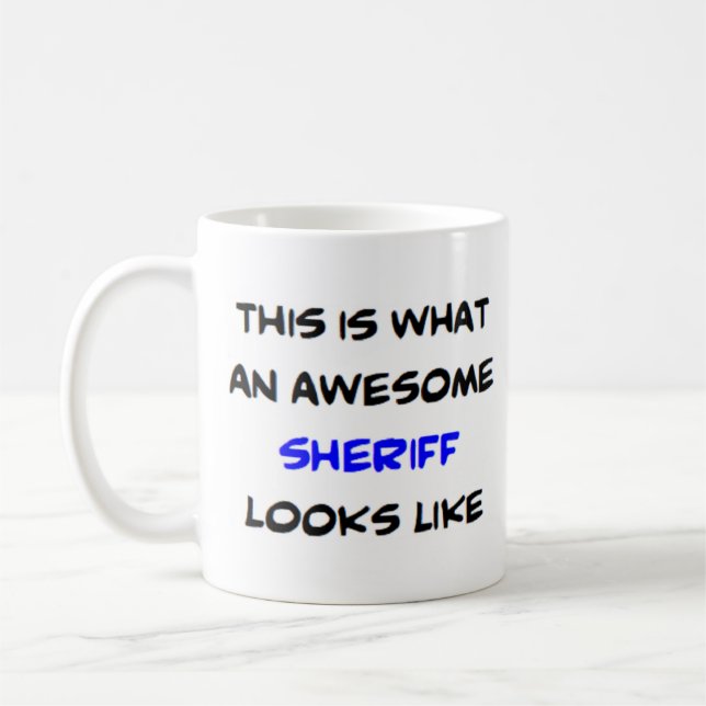 Mug shérif, génial (Gauche)