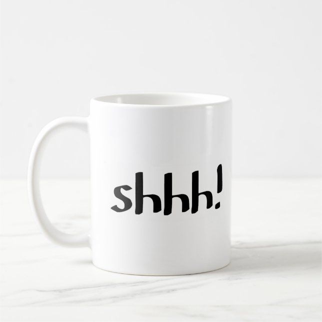 Mug Shhh! (Gauche)