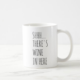 Mug Shhh… Il y a vin dedans ici