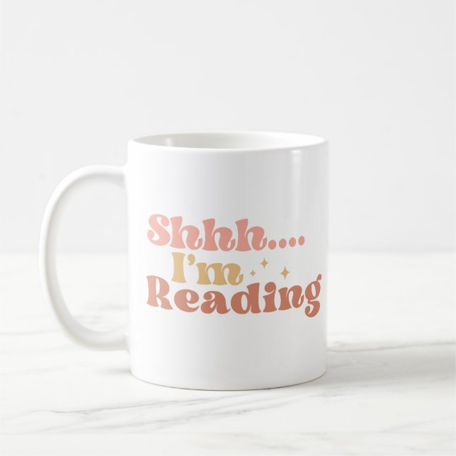 Mug Shhh je lis (Gauche)