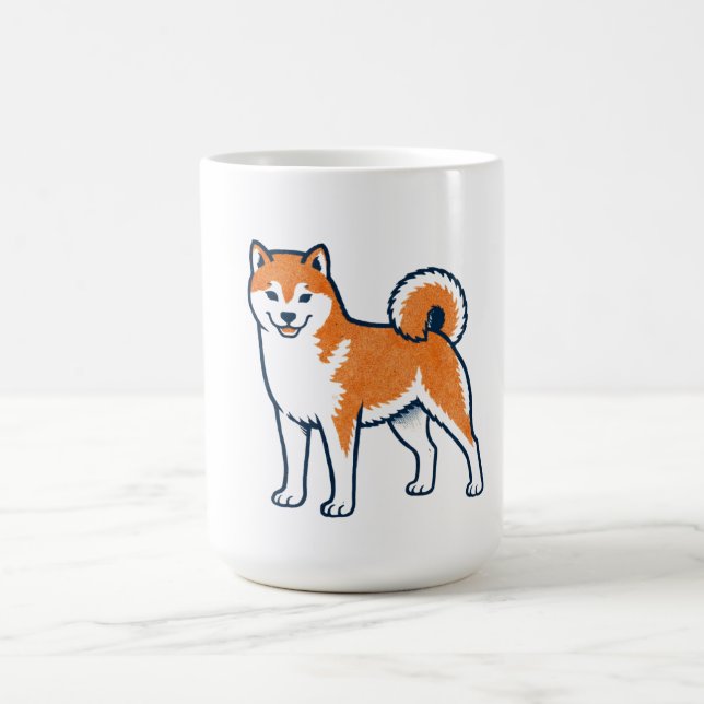 Mug Shiba Inu ー Standing (Centre)