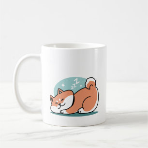 Mug Shiba Inu Art : Juste un Shiba Lying Low