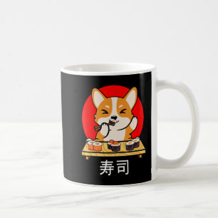 Mug Shiba Inu mange Sushi Kawaii Neko Cadeau Anime