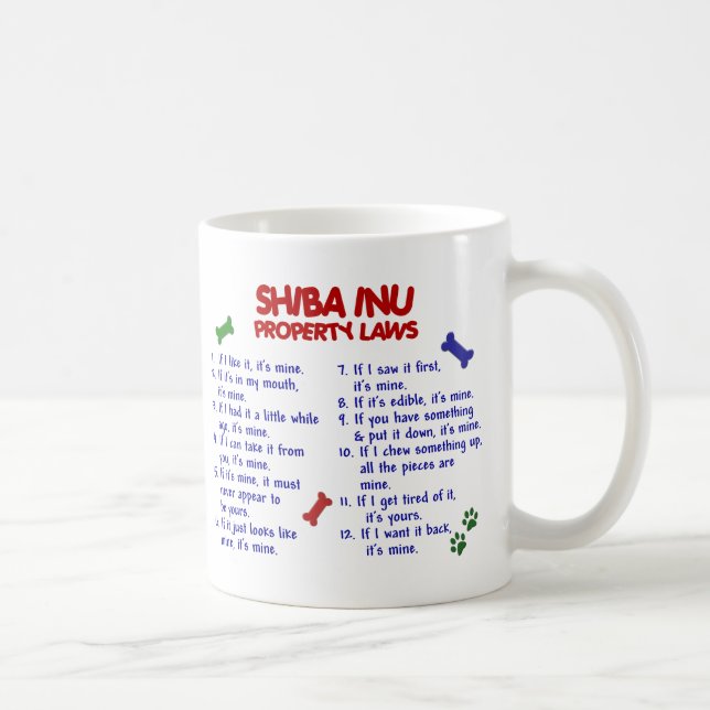 MUG SHIBA INU PL2 (Droite)