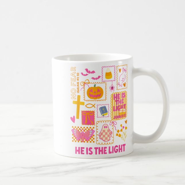 Mug Shine With The Light Of Jesus Christian Halloween  (Droite)