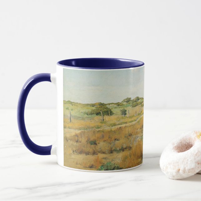 Mug Shinnecock Hills par William Merritt Chase (Avec donut)