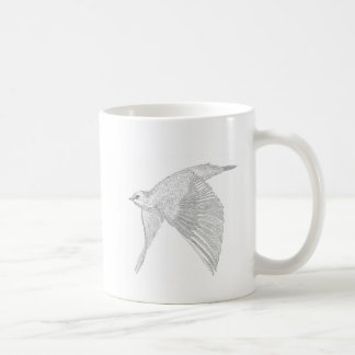 Mug Shoebill and bluebird