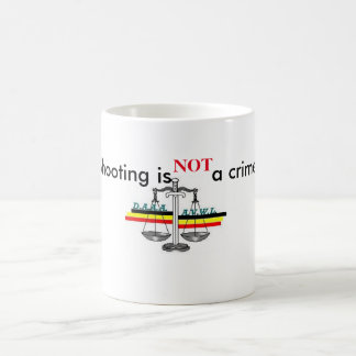 Mug shooting is not a crime