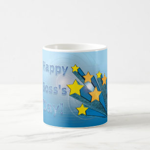 Mug Shooting Stars du jour du patron heureux