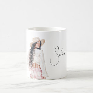 Mug Shorts roses féminins 