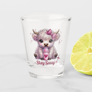 Mug Shot Glass