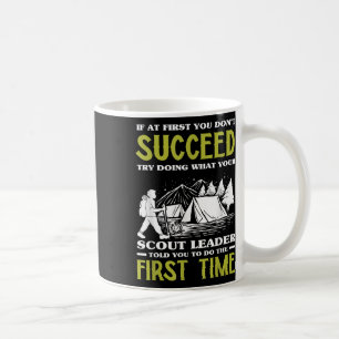 Mug Si Au Début Vous N'Avez Pas Réussi - Drôle Chef Sc