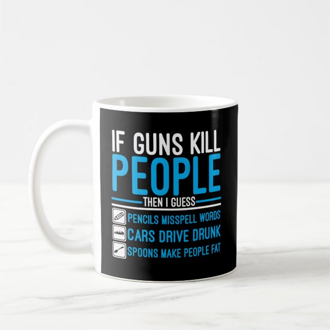 Mug Si Des Armes À Feu Gomment Ammo (Gauche)