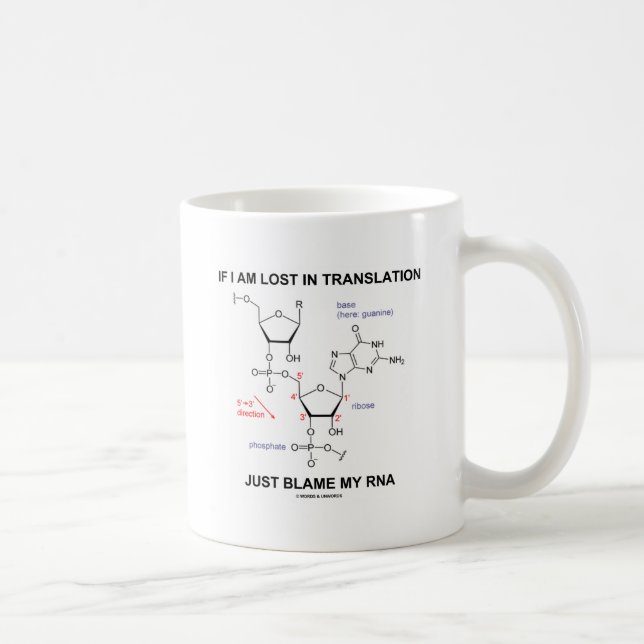 Mug Si je suis blâme de Lost in Translation juste mon (Droite)
