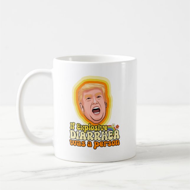 Mug Si la diarrhée explosive était une personne (Gauche)