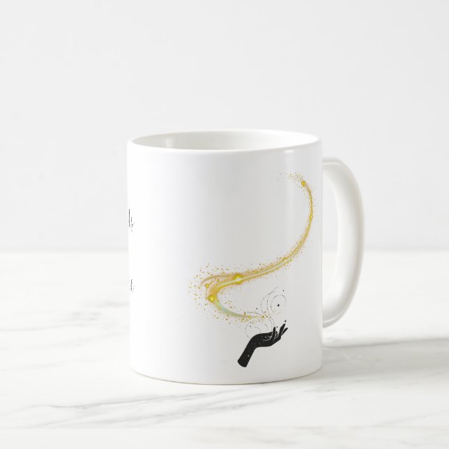Mug Si le balai tient, pilez-le après le café (Devant droit)