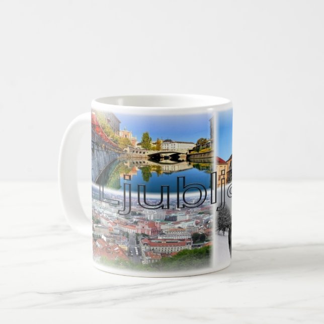 Mug SI Slovénie - Ljubljana - (Devant gauche)