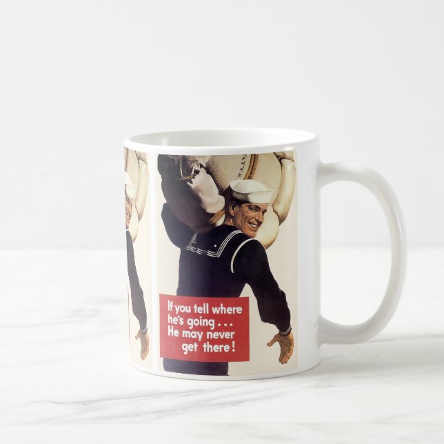 Mug Si tu dis où il va... (Droite)