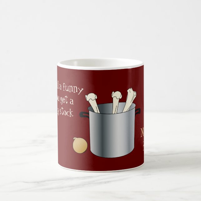 Mug Si vous faites bouillir un os drôle (Centre)