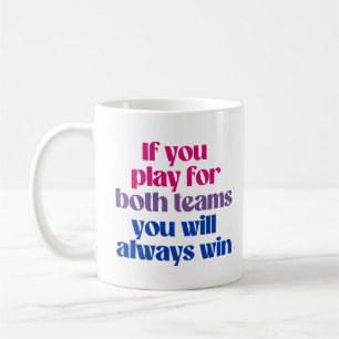 Mug Si vous jouez pour les deux équipes vous gagnerez 