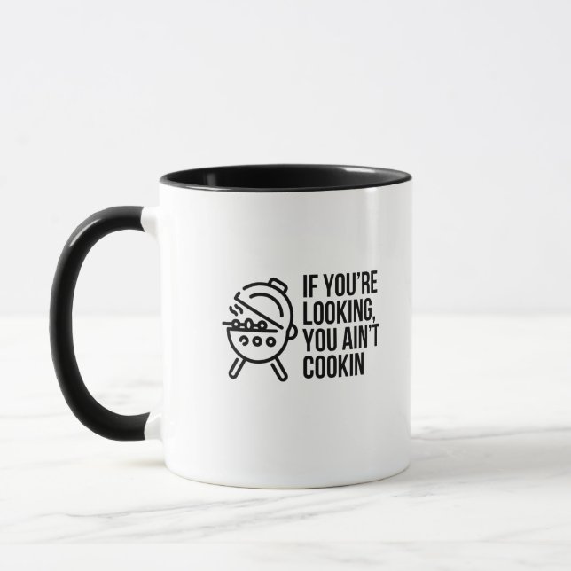 MUG SI VOUS REGARDEZ VOUS NE CUISINEZ PAS (Gauche)