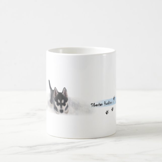 Mug Siberian Husky Puppie (Centre)