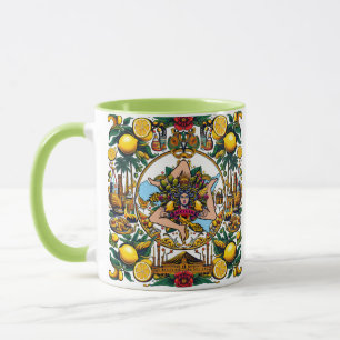 Mug Sicilienne Trinacria Design