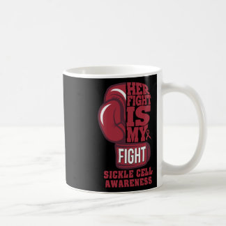 Mug Sickle Cell Boxer Son Combat Est Mon Combat Bourgo