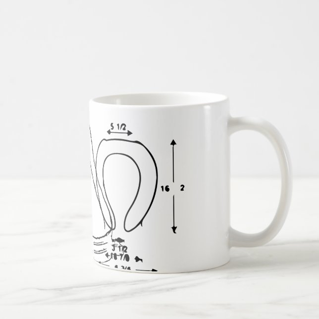 Mug siège des toilettes (Droite)