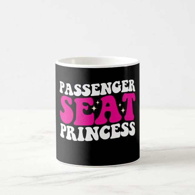 Mug Siège passager Princess Girl Car Super Retro (Centre)