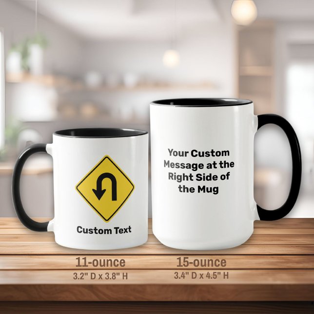 Mug Signal à demi-tour (Créateur téléchargé)