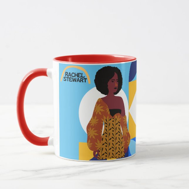 Mug Signature bleue (Gauche)