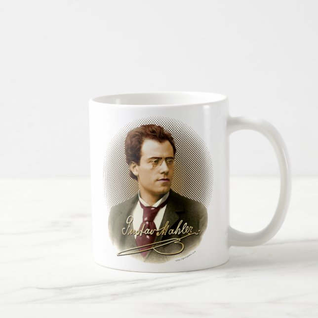 Mug Signature de Gustav Mahler (Droite)