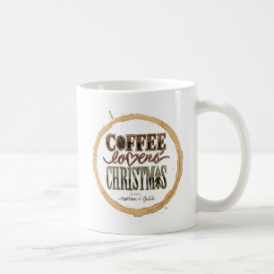 Mug Signature de Noël des amateurs de café Wreath Whit