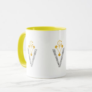 Mug Signe Amazigh Or Élégant