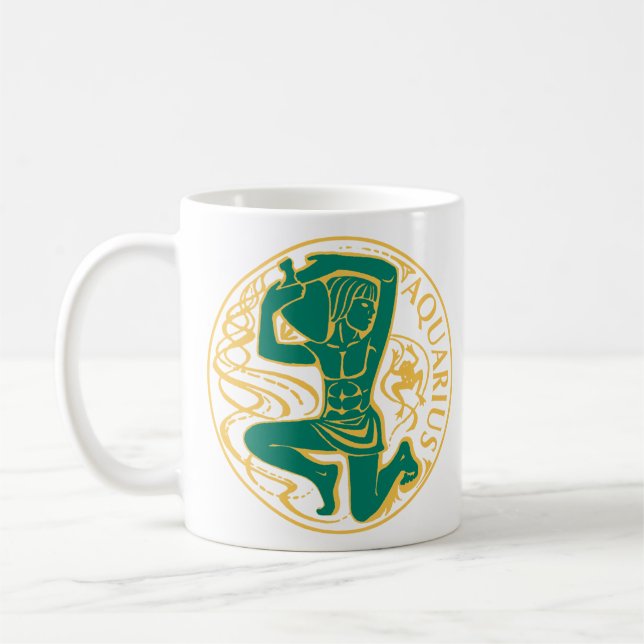 Mug Signe Aquarius du Zodiaque (Gauche)